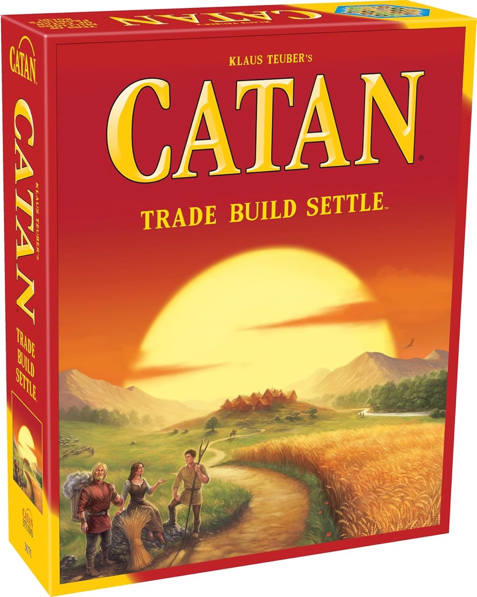 A box for the board game Catan