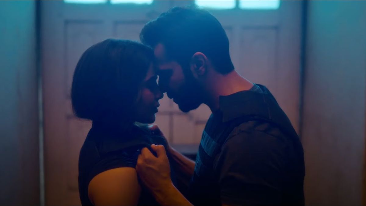 Varun Dhawan and Samantha as Honey Bunny practice boxing in Citadel: Honey Bunny