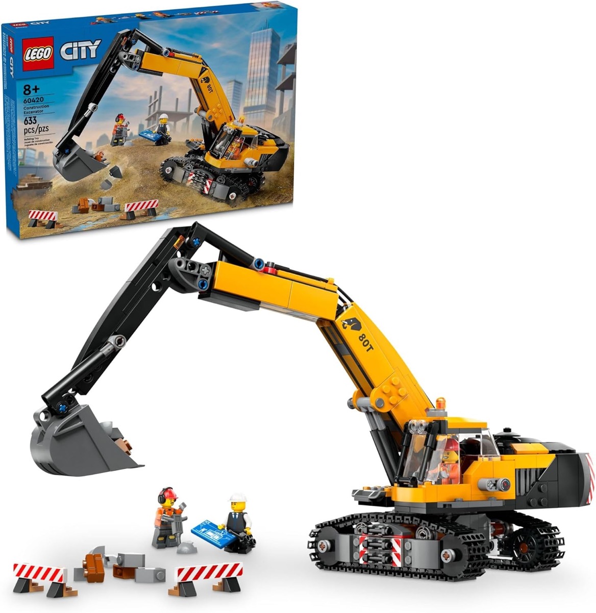 The LEGO City Construction Excavator Toy