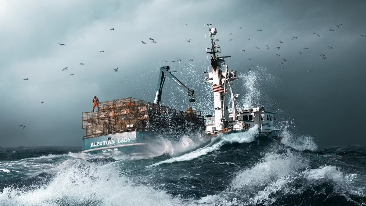 The 'Aleutian Lady' sailing on 'Deadliest Catch'