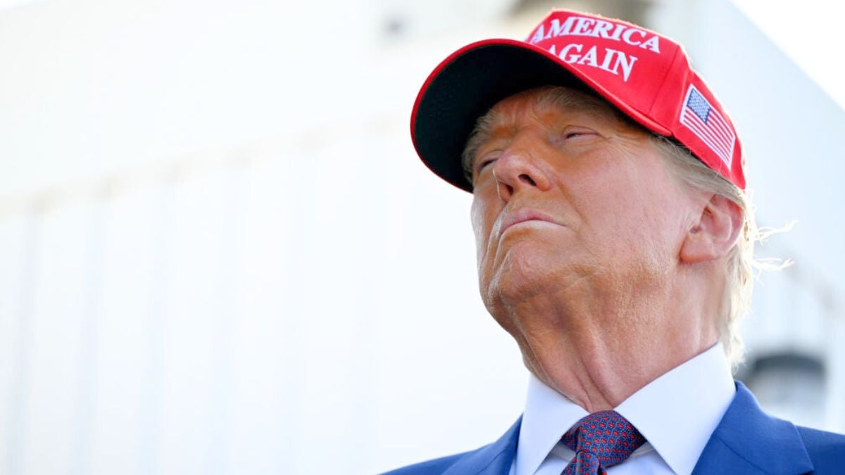 BROWNSVILLE, TEXAS - NOVEMBER 19: U.S. President-elect Donald Trump attends a viewing of the launch of the sixth test flight of the SpaceX Starship rocket on November 19, 2024 in Brownsville, Texas. SpaceX’s billionaire owner, Elon Musk, a Trump confidante, has been tapped to lead the new Department of Government Efficiency alongside former presidential candidate Vivek Ramaswamy. (Photo by Brandon Bell/Getty Images)