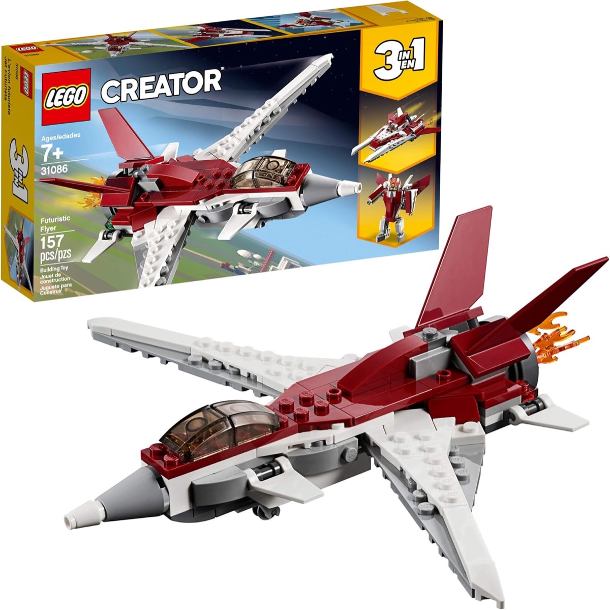 The LEGO Creator 3in1 Futuristic Flyer