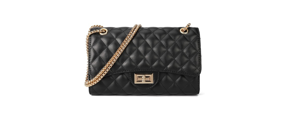 Gladdon Quilted Leather Crossbody Purse