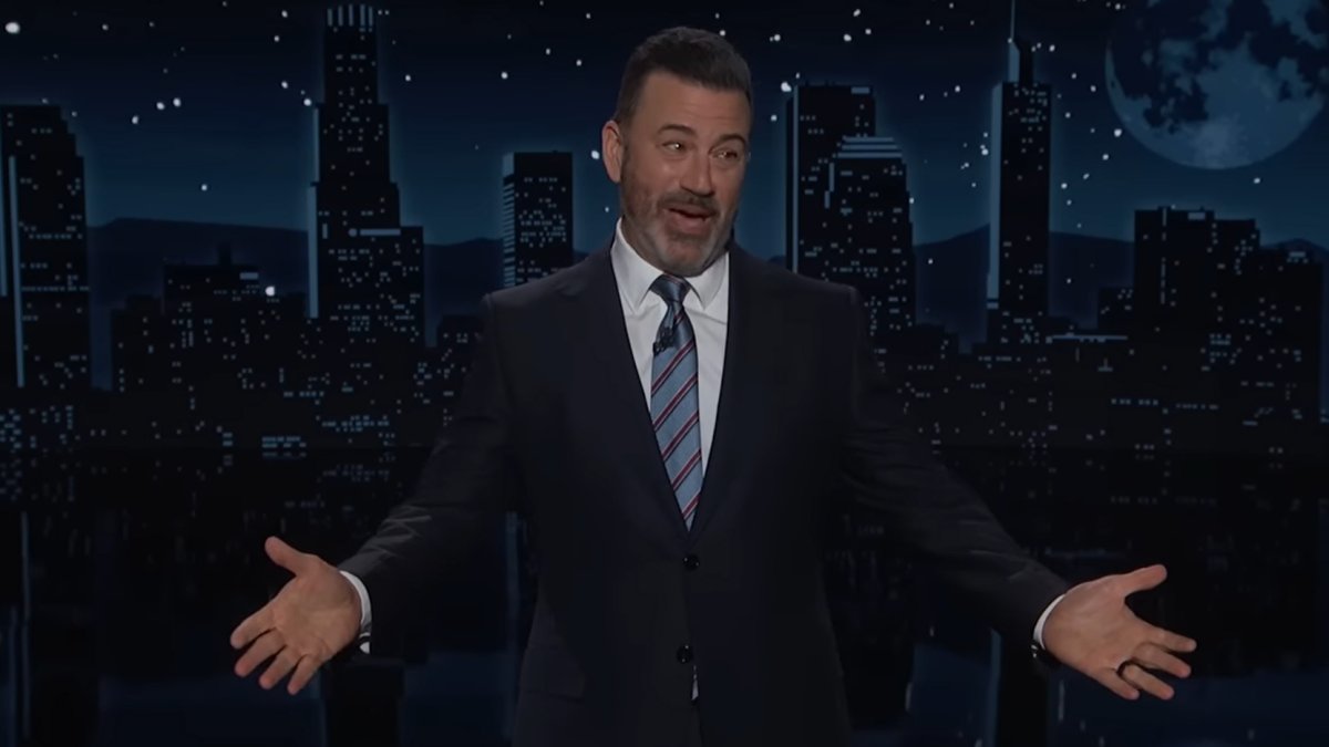 Jimmy Kimmel reacts to the election of Donald Trump