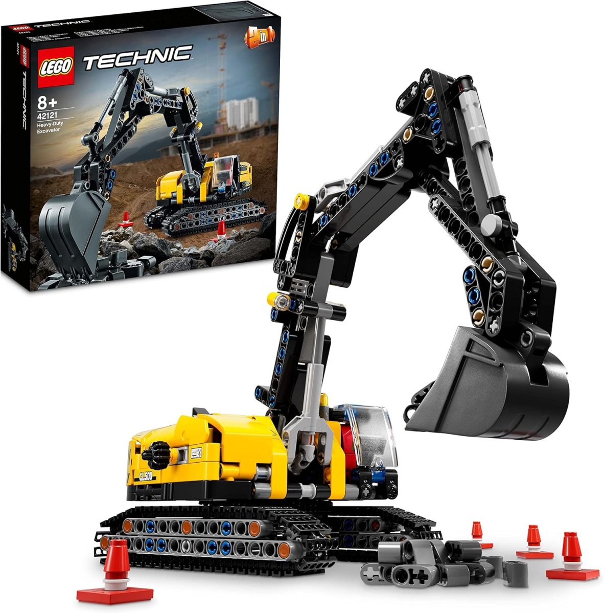 The LEGO® Technic Heavy-Duty Excavator set