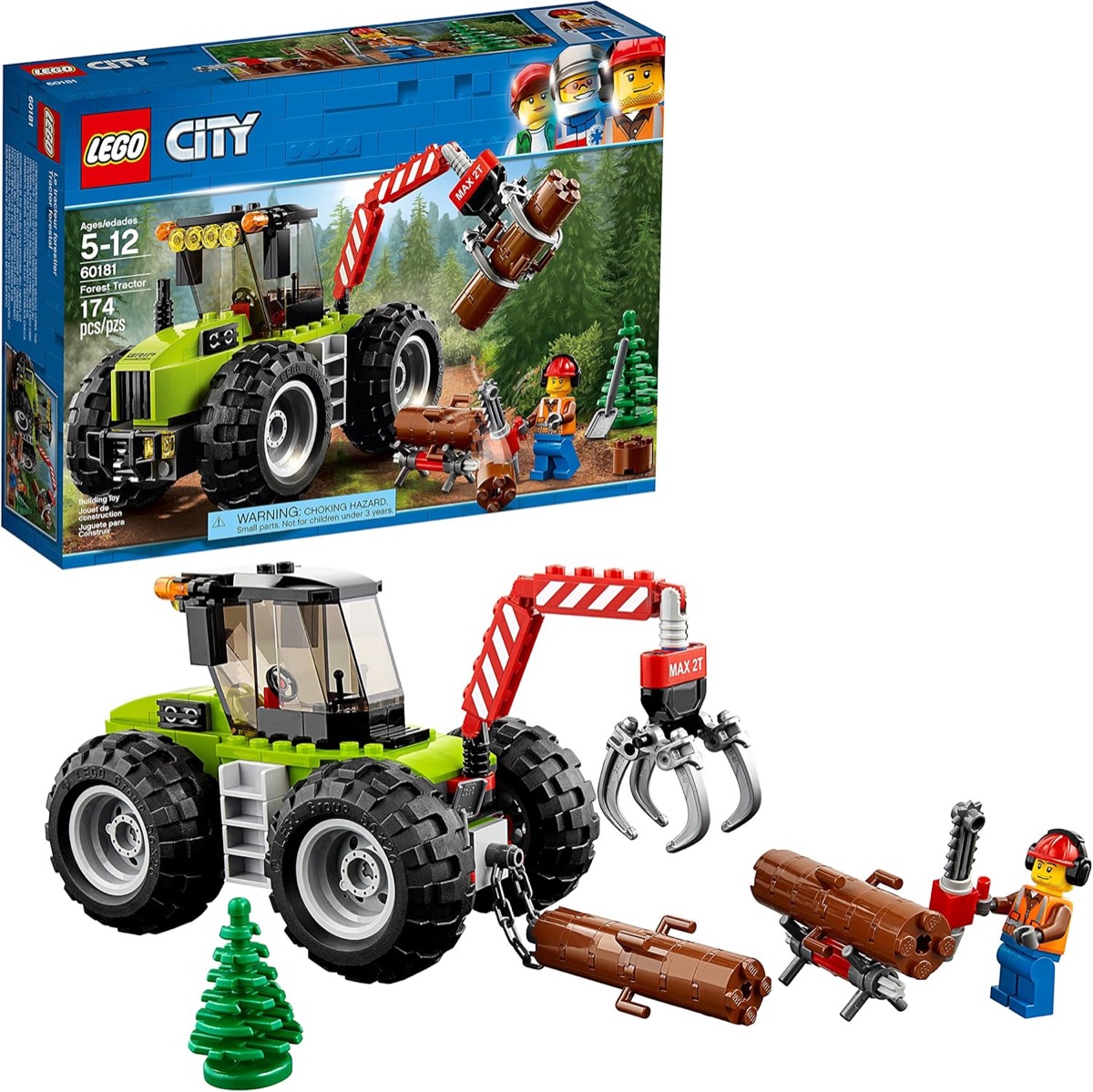 The LEGO City Forest Tractor set