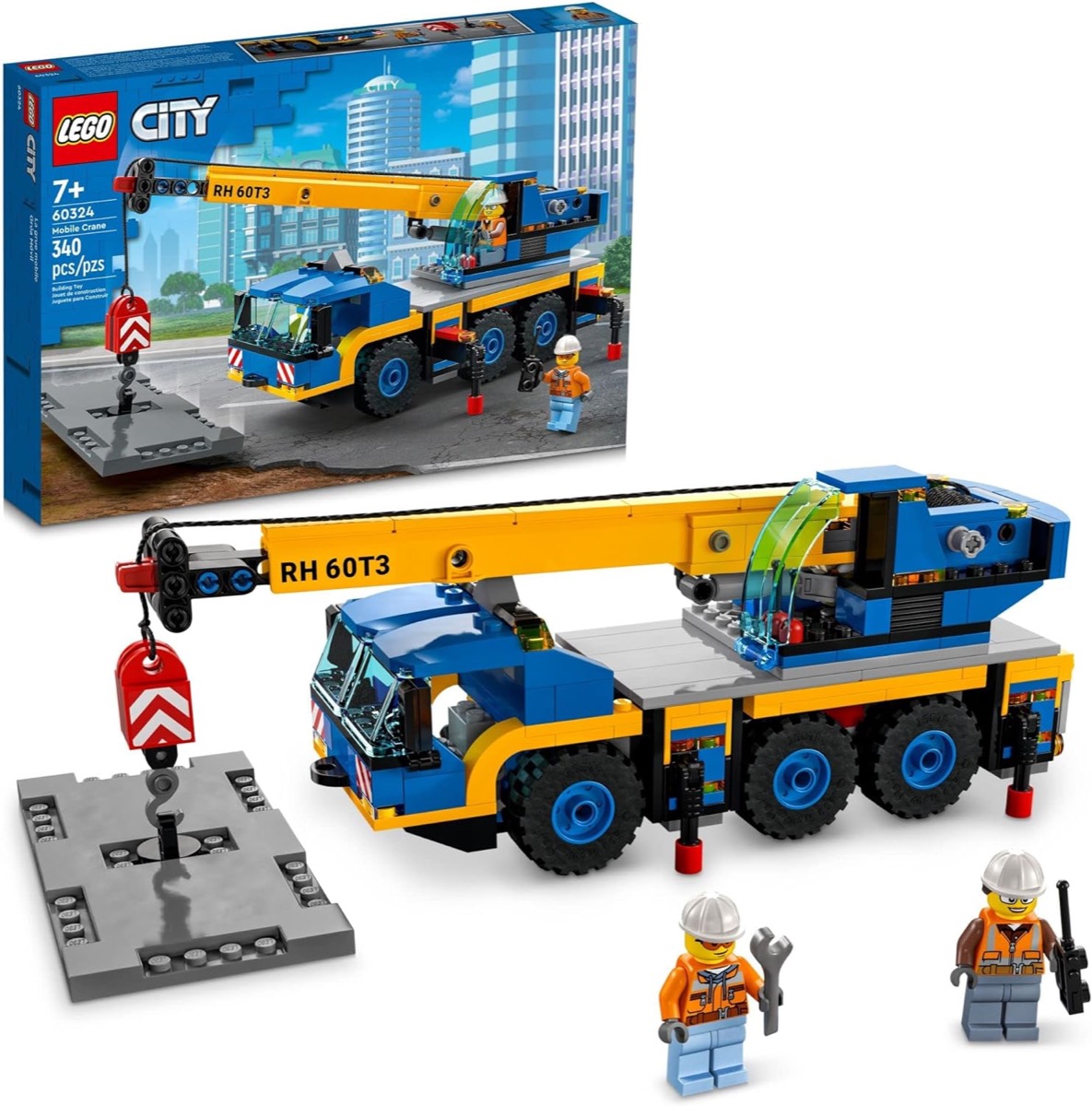 LEGO City Great Vehicles Mobile Crane Truck set 