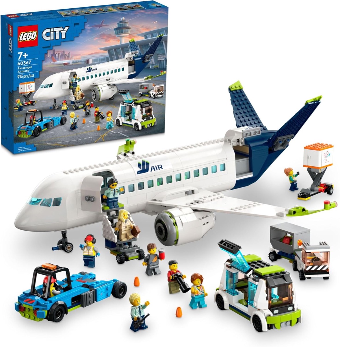 The LEGO City Passenger Airplane