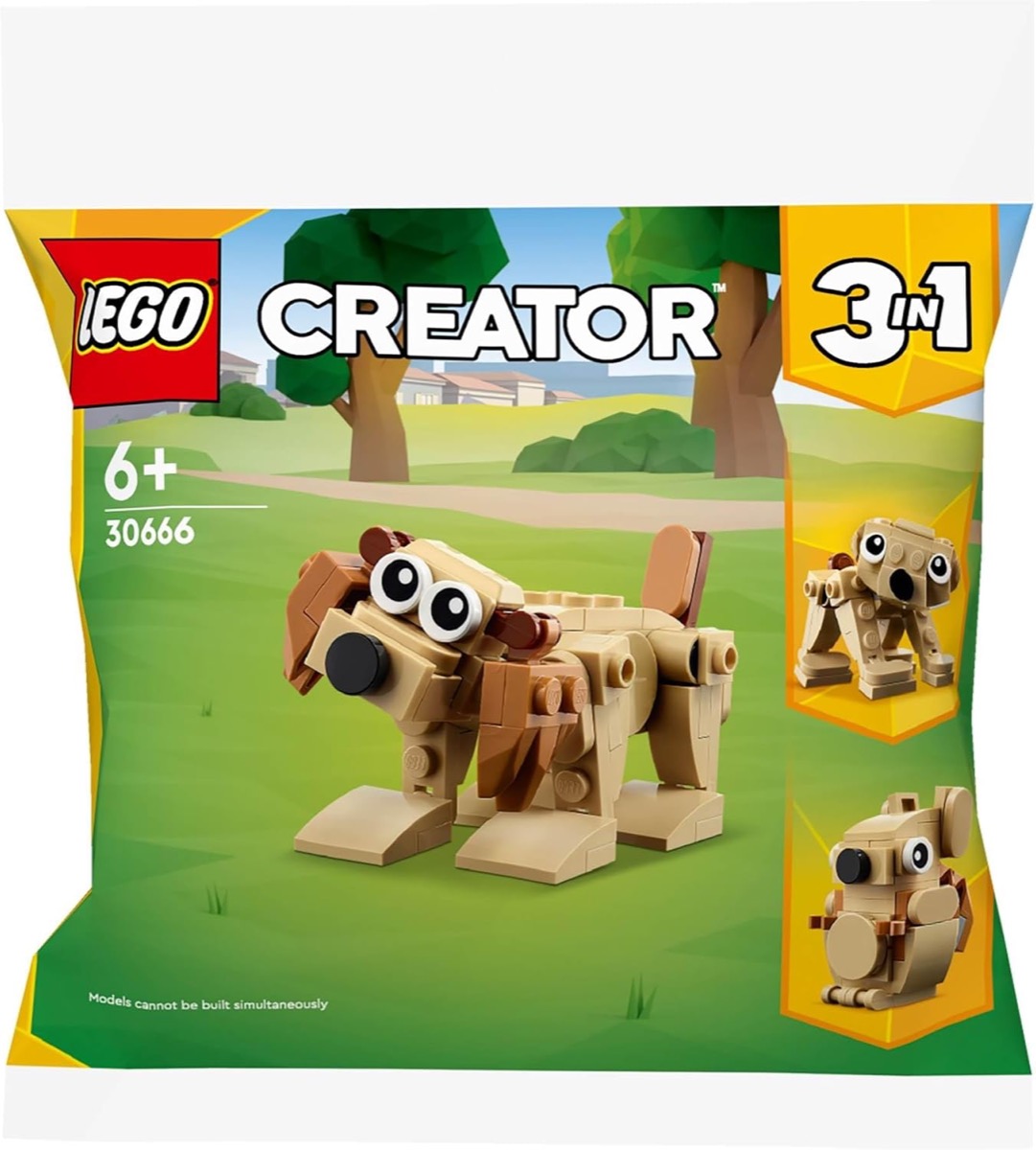 The LEGO Creator Dog set