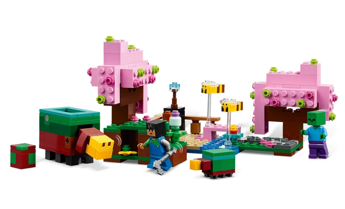 LEGO Minecraft Cherry Blossom Garden