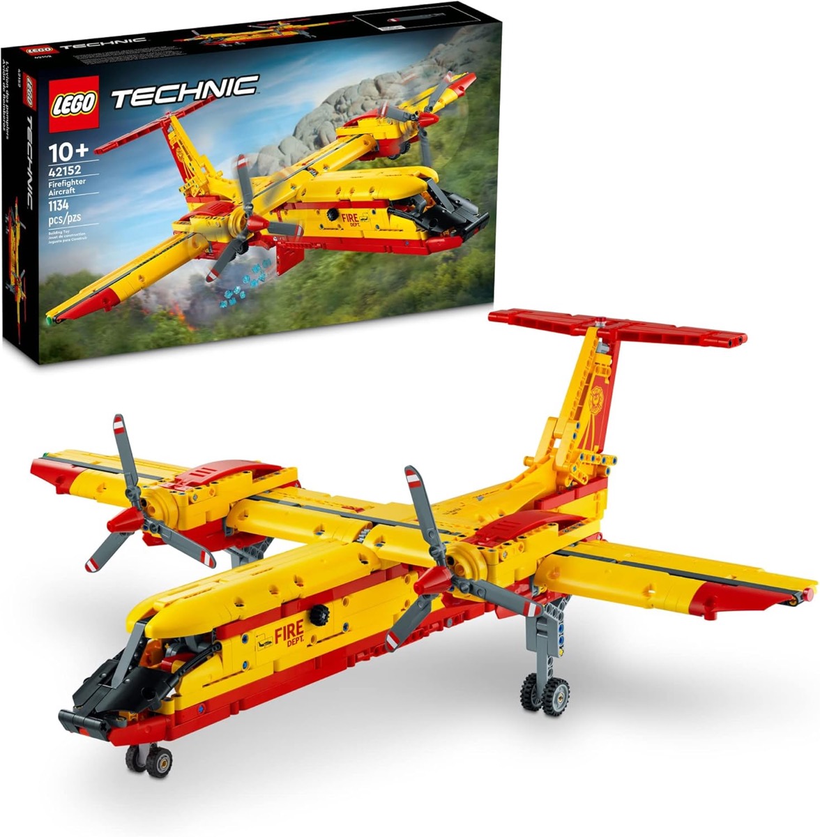 The LEGO Technic Firefighter Aircraft