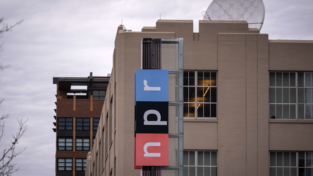 The National Public Radio headquarters in Washington, DC