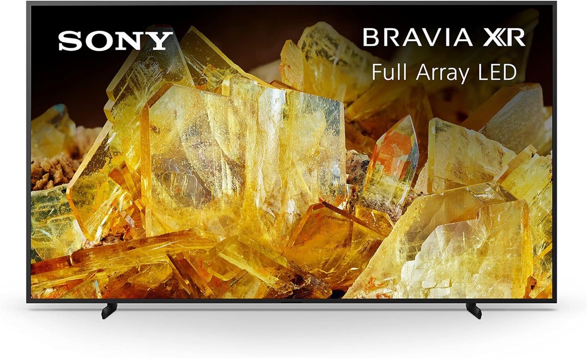 a Sony X90L 98-inch TV 