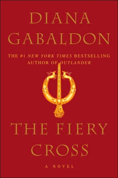 The cover for The Fiery Cross by Diana Gabaldon