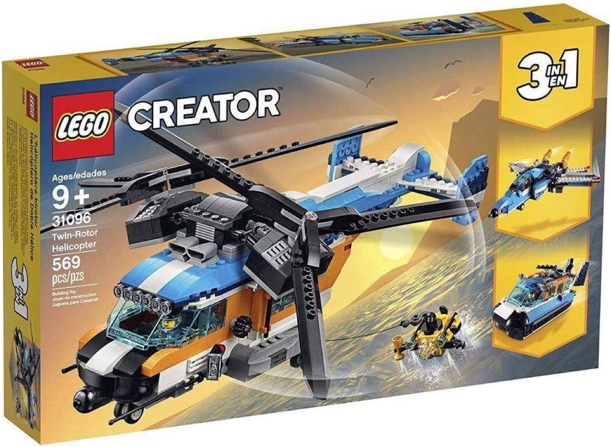 The LEGO Twin Rotor Helicopter