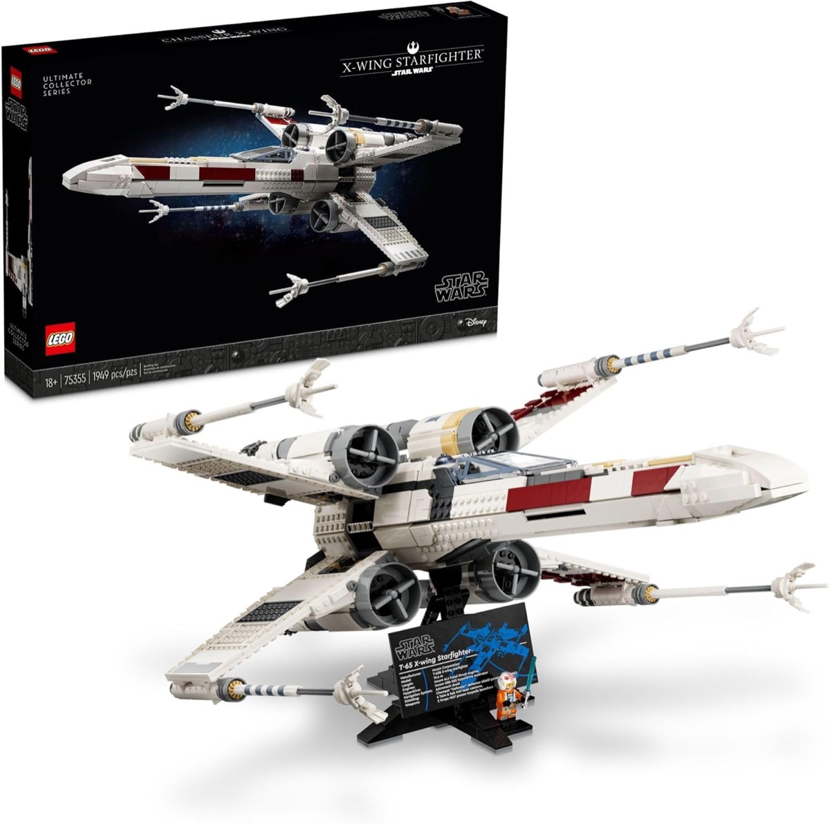 The LEGO UCS X-Wing Starfighter set