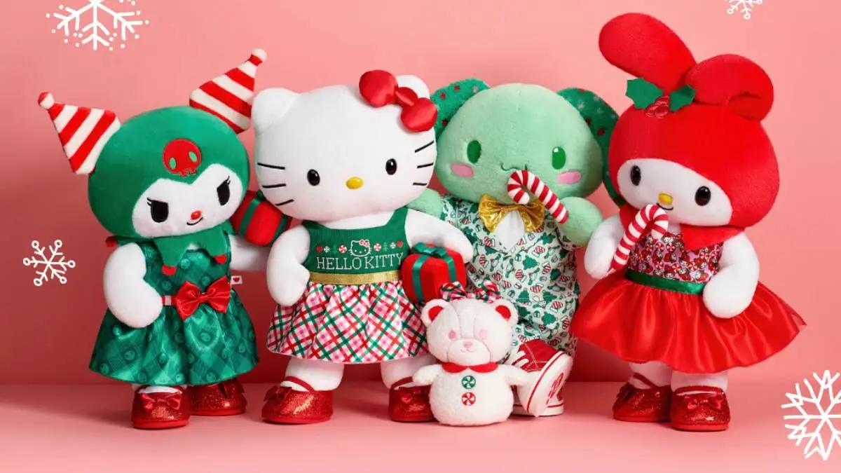 Build-a-Bear Selling Hello Kitty, Cinnamoroll, Kuromi, and My Melody Holiday Plush