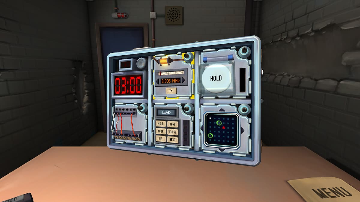 Screenshot from Keep Talking and Nobody Explodes