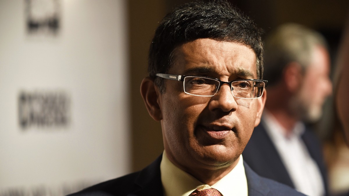 Dinesh D'Souza at the premiere of Death of a Nation