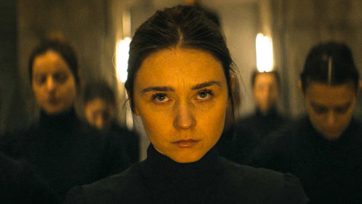 Jessica Barden as Valya Harkonnen in 'Dune: Prophecy' season 1