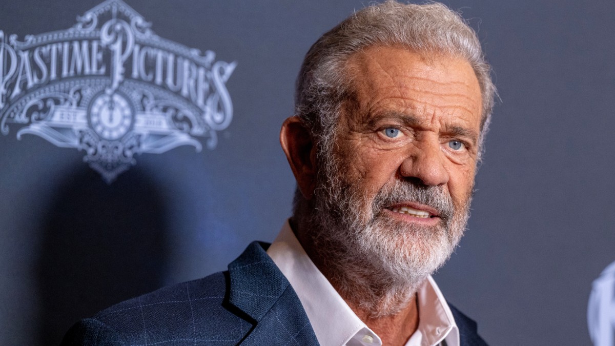 Mel Gibson attends a screening of Monster Summer