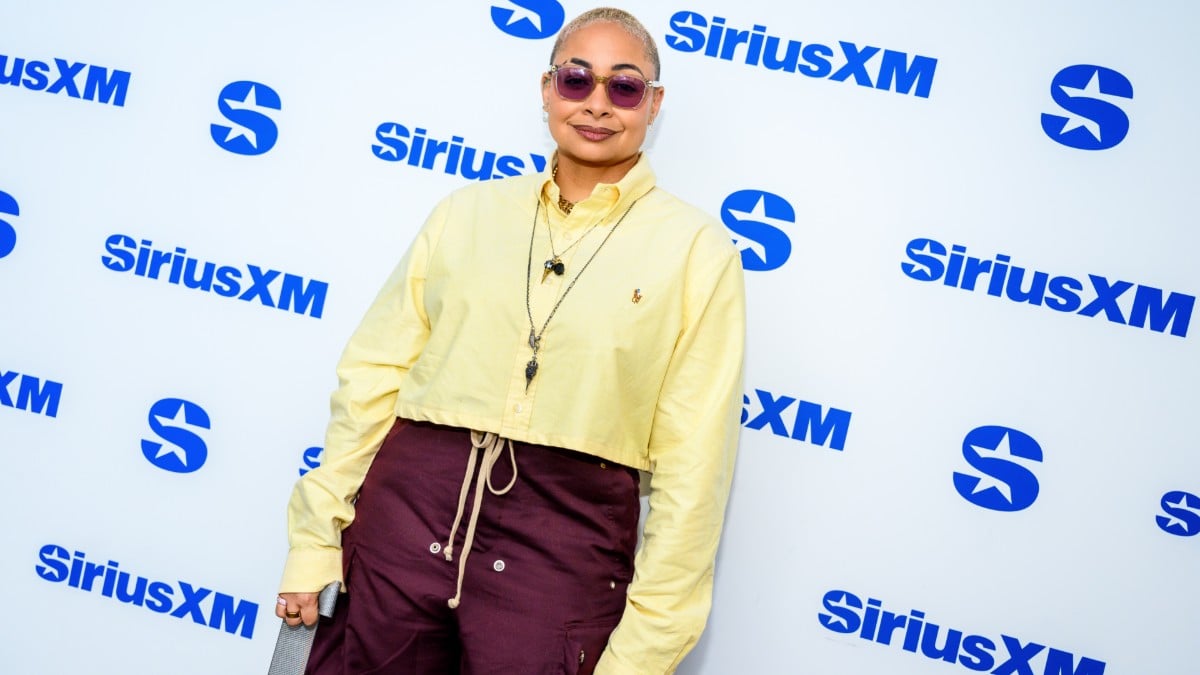 Raven-Symoné poses at SiriusXM Studios on October 2, 2024