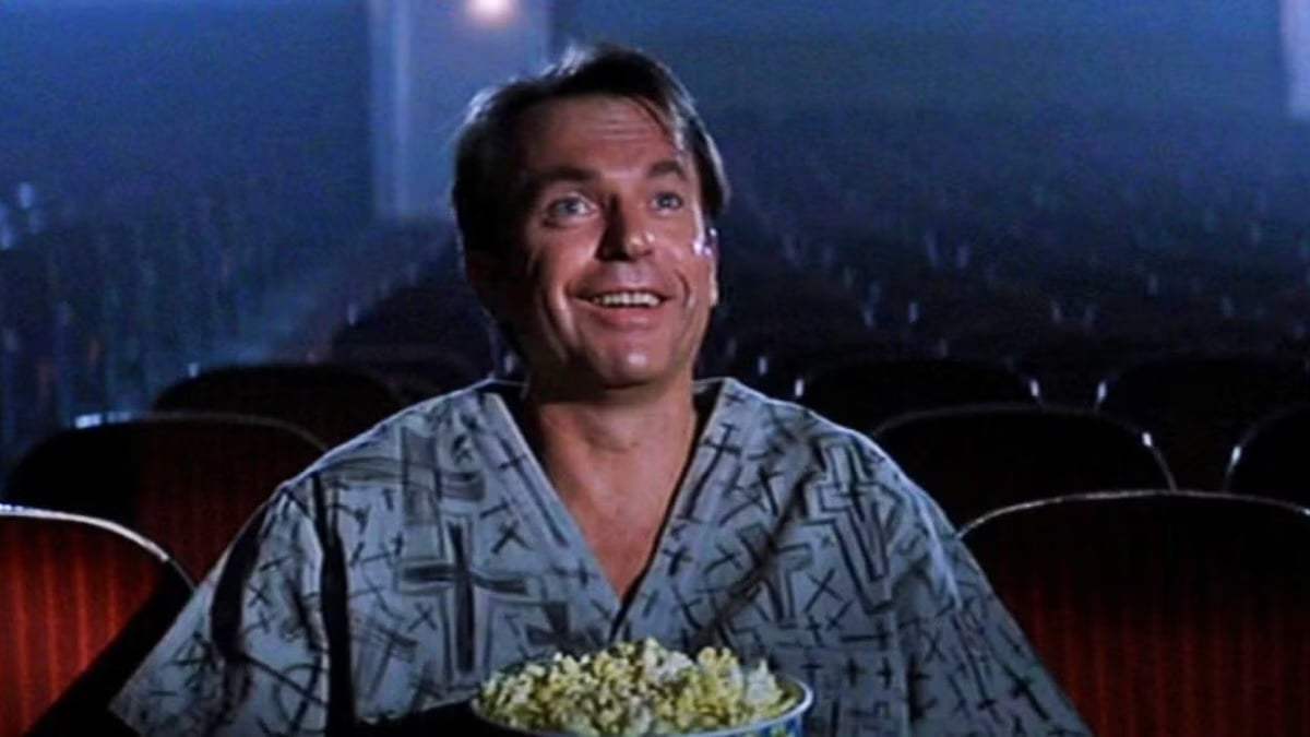 sam neill with popcorn