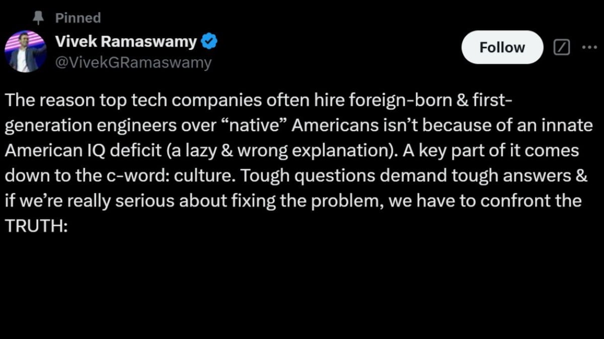 Vivek Ramaswamy slammed on Twitter/X for ranting about American culture