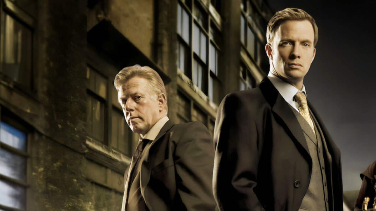 Phil Davis and Rupert Penry-Jones in Whitechapel