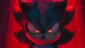 Shadow looking sinister in 'Sonic the Hedgehog 3'