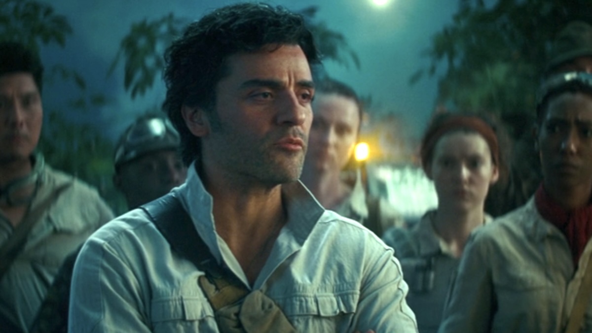 oscar isaac looking annoyed in rise of skywalker