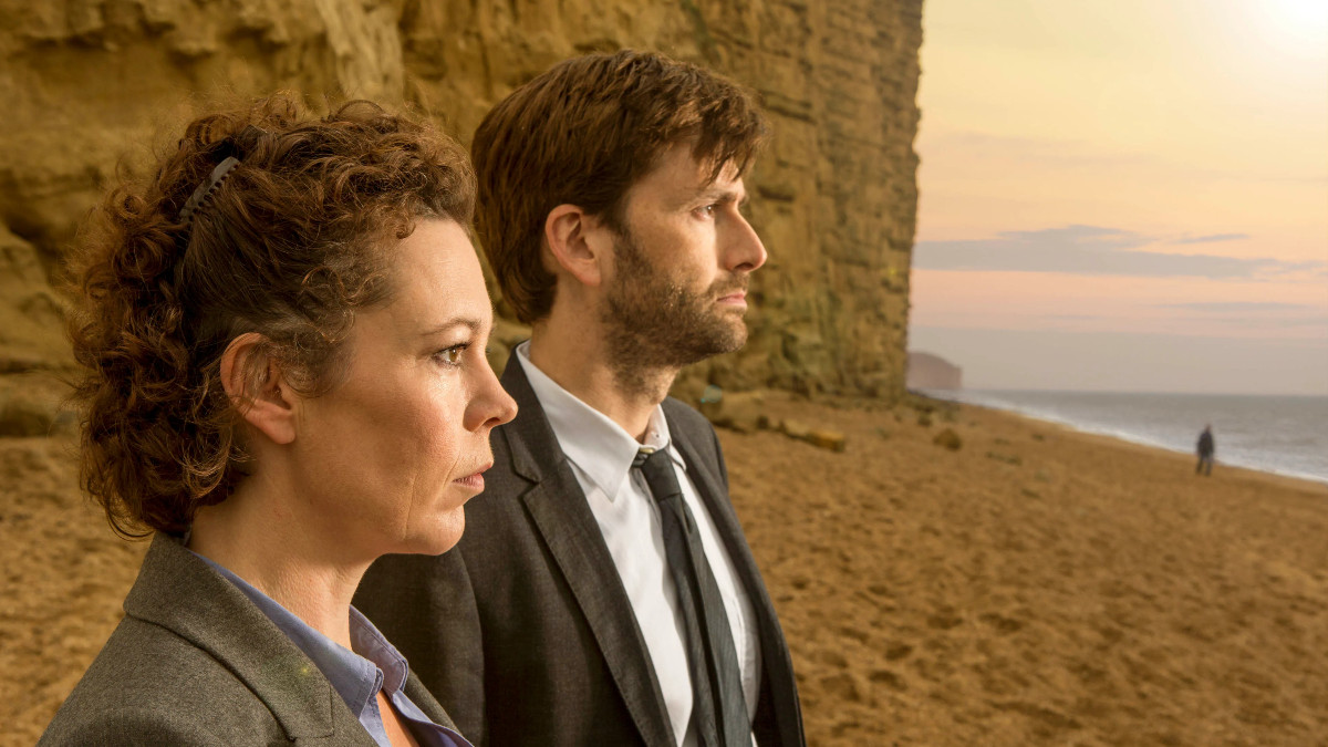 Olivia Colman and David Tennant in 'Broadchurch'