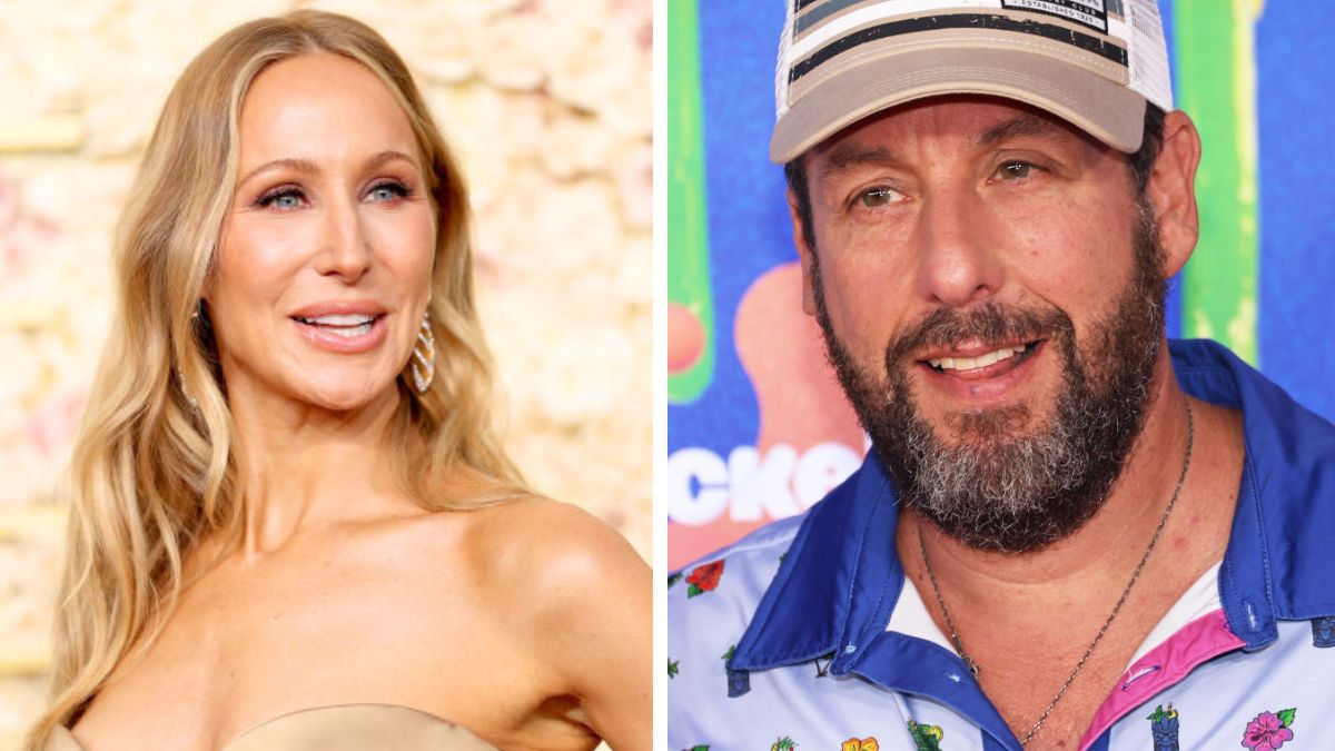 SANTA MONICA, CALIFORNIA - JULY 13: Adam Sandler attends 2024 Nickelodeon's Kids' Choice Awards at Barker Hangar on July 13, 2024 in Santa Monica, California. (Photo by Kayla Oaddams/WireImage)