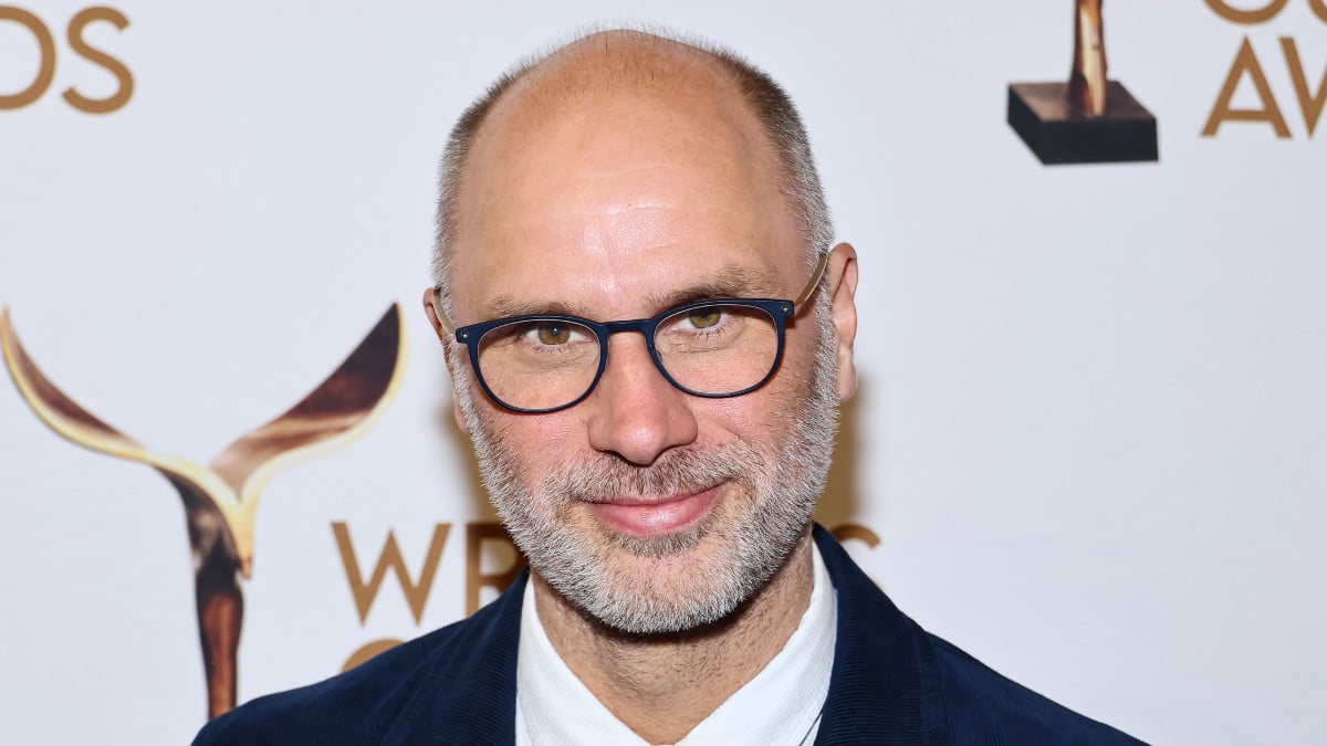 NEW YORK, NEW YORK - APRIL 14: Jesse Armstrong attends the 2024 Writers Guild Awards at Edison Ballroom on April 14, 2024 in New York City. (Photo by Theo Wargo/Getty Images)