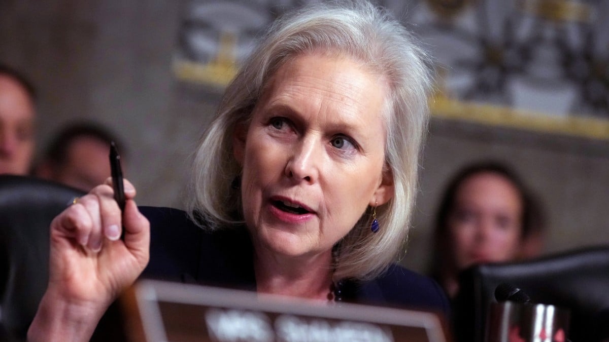 Sen. Kirsten Gillibrand questions Pete Hegseth during his Senate confirmation hearing