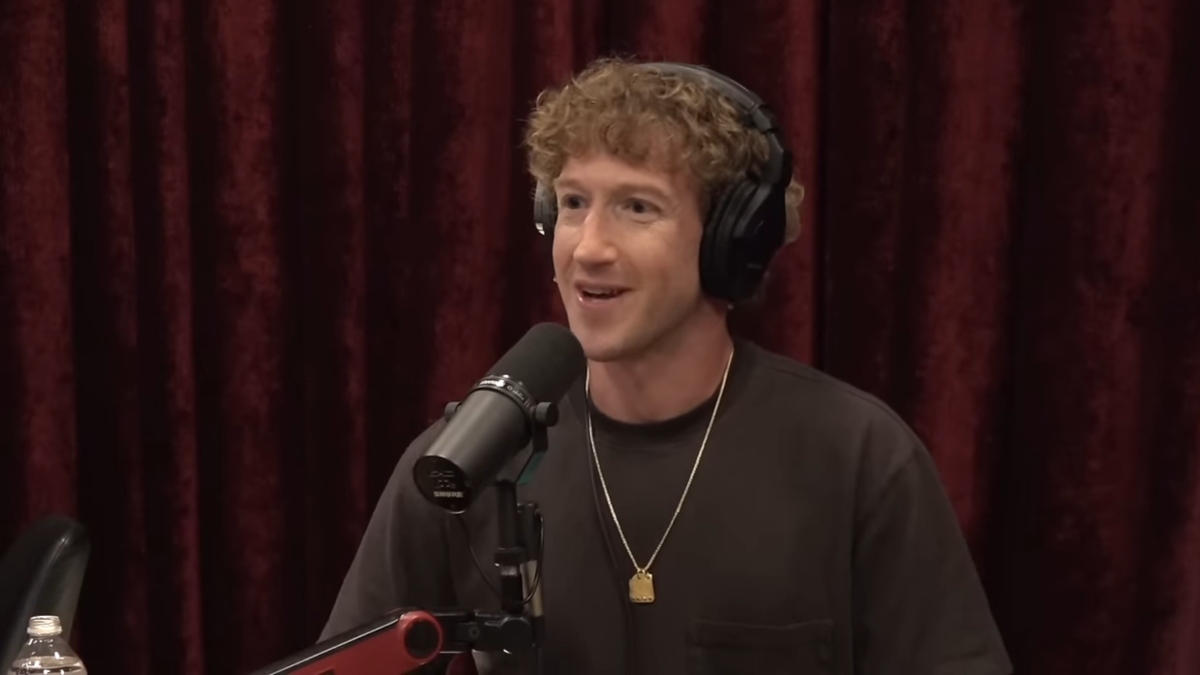 Mark Zuckerberg on the Joe Rogan Experience podcast