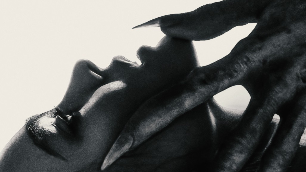 An image from the poster of Robert Eggers' Nosferatu