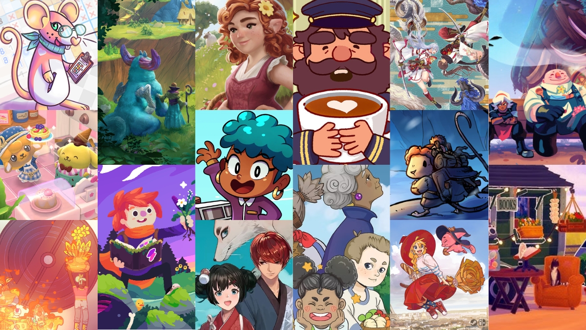 Our Most Anticipated Cozy Games of 2025 (Alblune; Sanrio / Sunblink Entertainment LLC; Schleuder Games; Piece of Cake Fabulous / Goblinz; Spellgarden Games; Wētā Workshop / Private Division; Crinkle Cut Games / PQube; ACE Entertainment / Fireshine Games; TapBlaze; Lucid Tales; Marvelous Inc.; Pine Creek Games / Noodlecake; Sunny Lab; Ivy Road / Annapurna Interactive; Neoludic Games / Skystone Games / The Mary Sue)