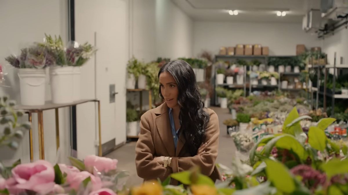 Meghan Markle picks flowers and cooks for her upcoming Netflix series