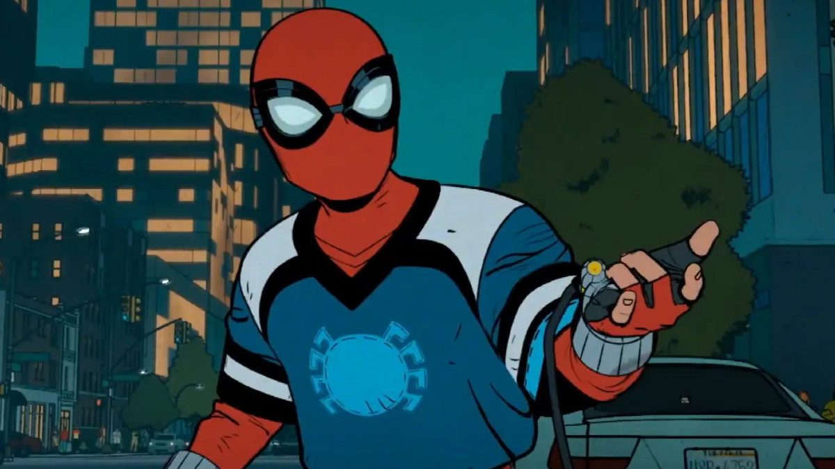 An image of Spider-Man in 'Your Friendly Neighborhood Spider-Man'