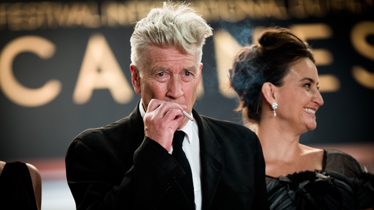 david lynch at a premiere