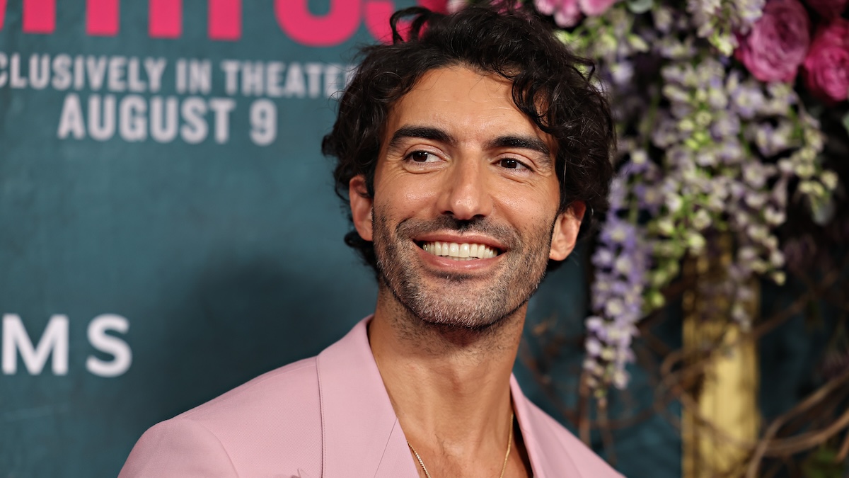 Justin Baldoni at the premiere of it ends with us