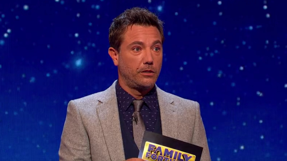 Gino D'Acampo on Family Fortunes