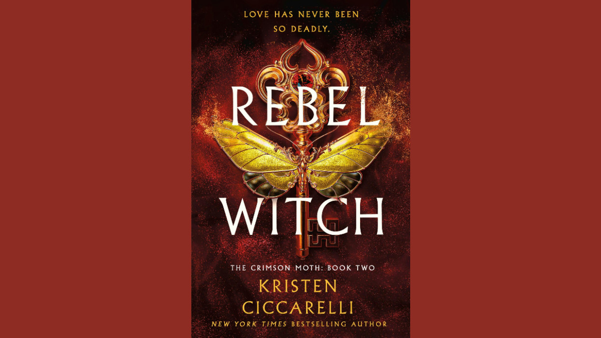 The cover for Rebel Witch by Kristin Ciccarelli