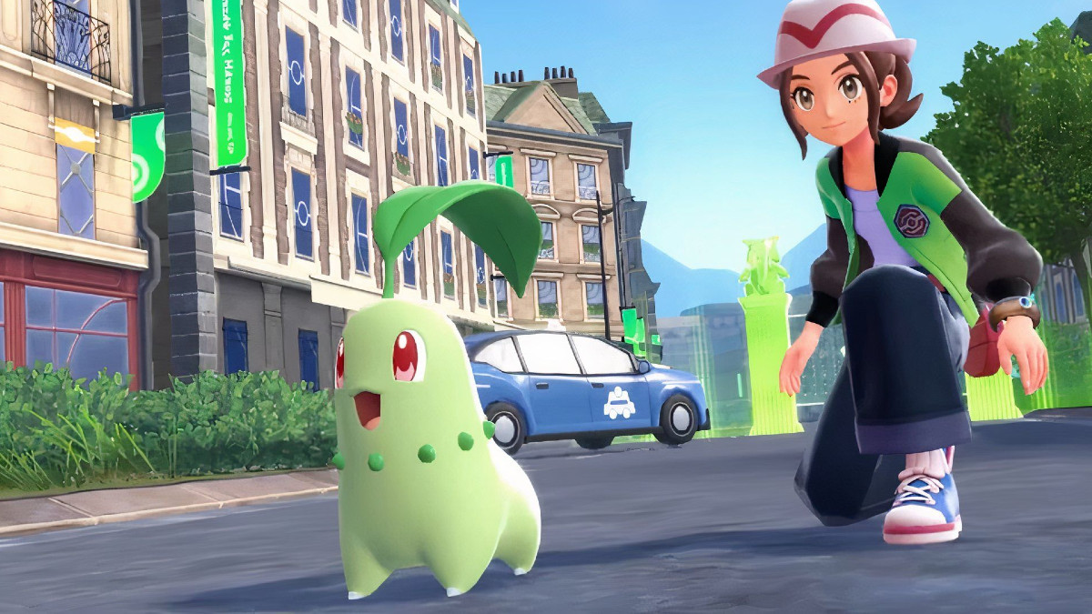 Chikorika and its Pokémon Trainer in 'Pokemon Legends: Z-A' trailer